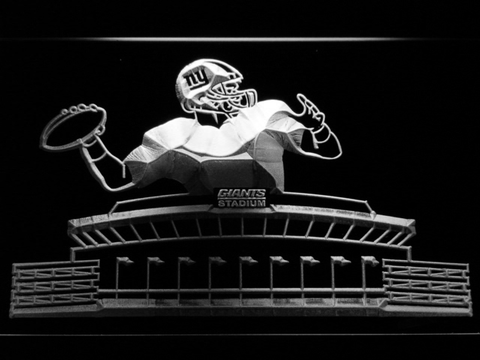 New York Giants QB LED Neon Sign